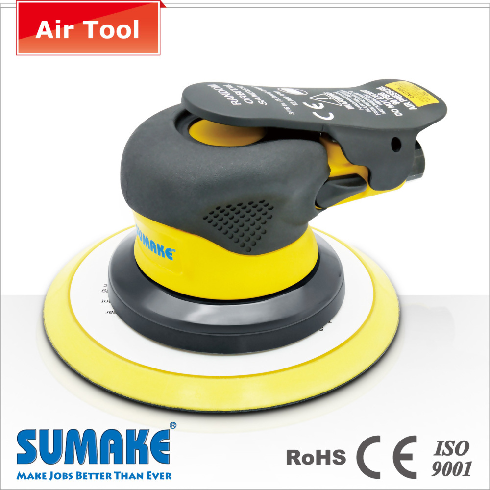Excellent low vibration composite orbital sander