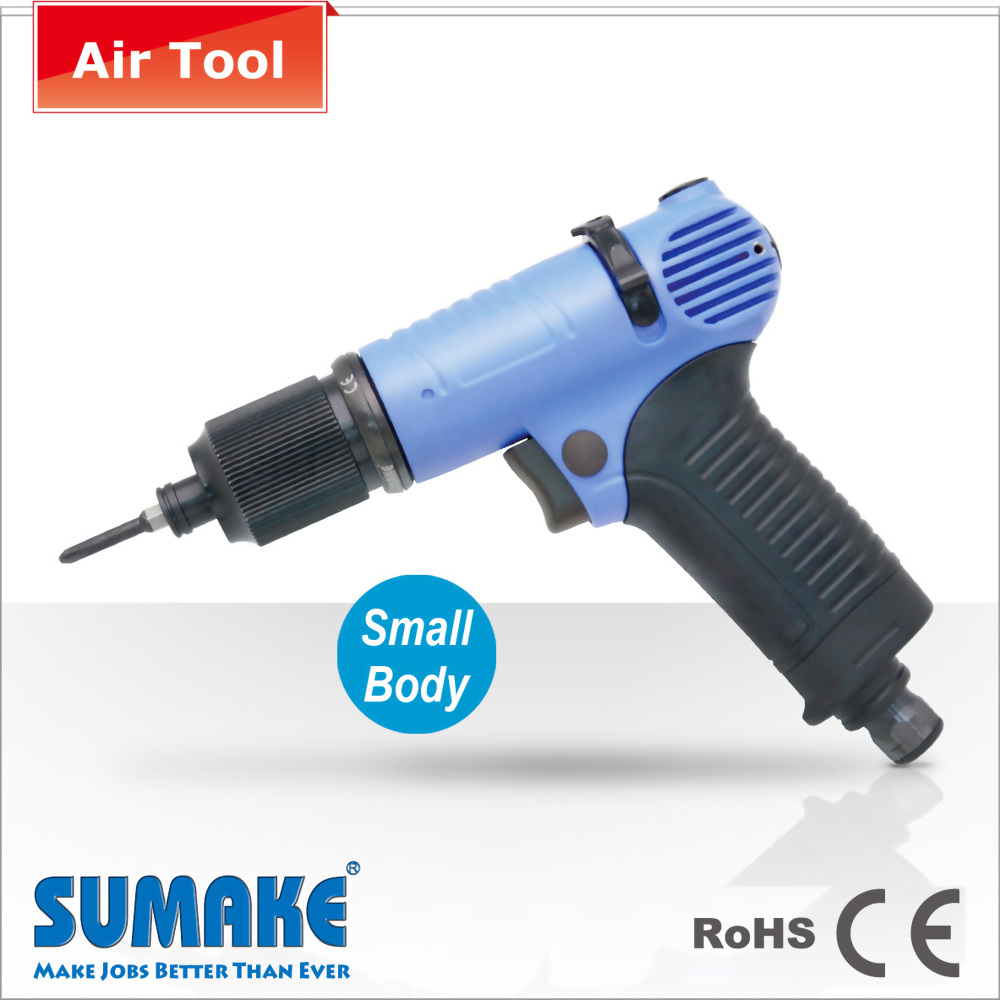 PUSH OR PUSH AND TRIGGER TO START CUSHION AIR SCREWDRIVER (ALU.)