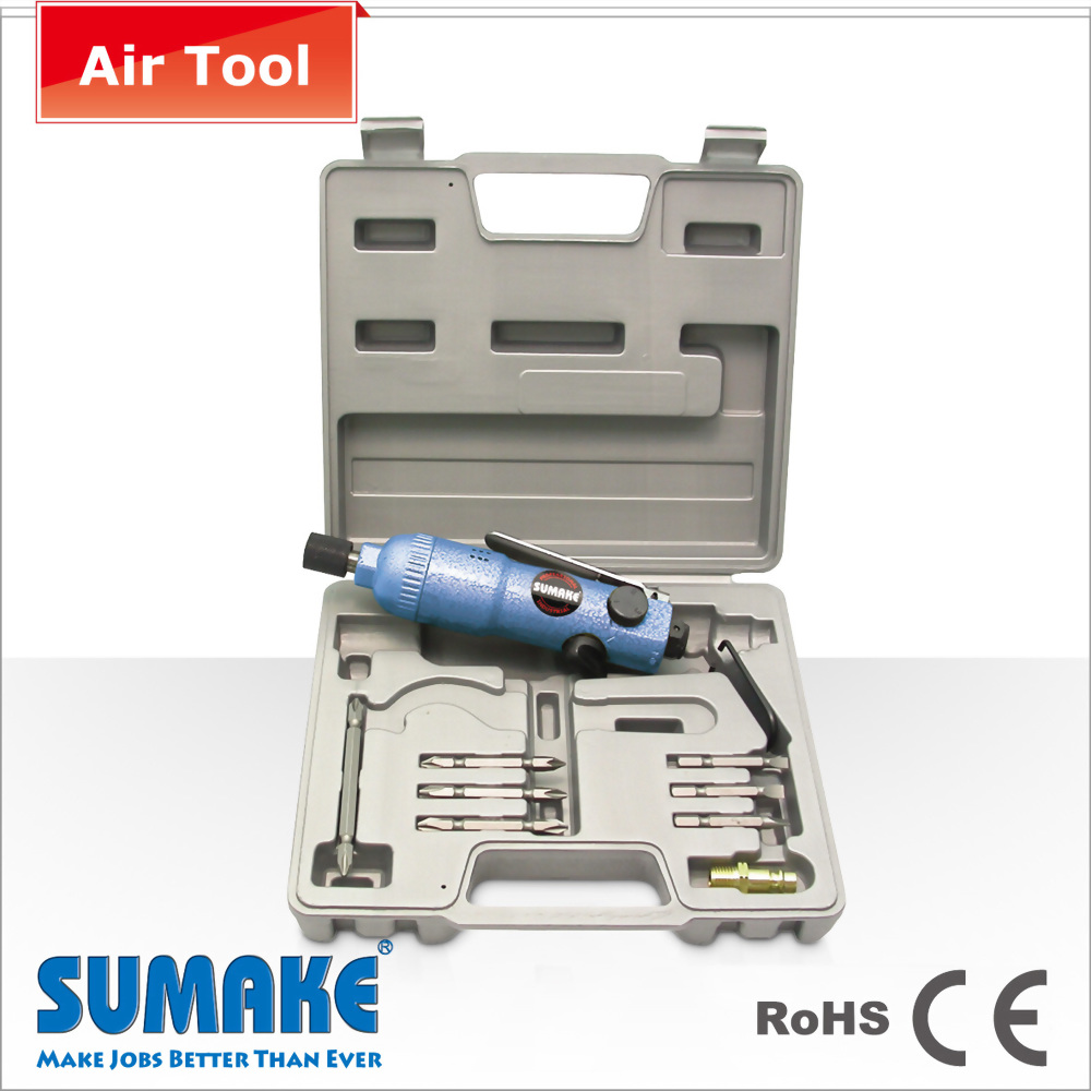 Air Impact Screwdriver Kit, 35 Nm, 12000 rpm