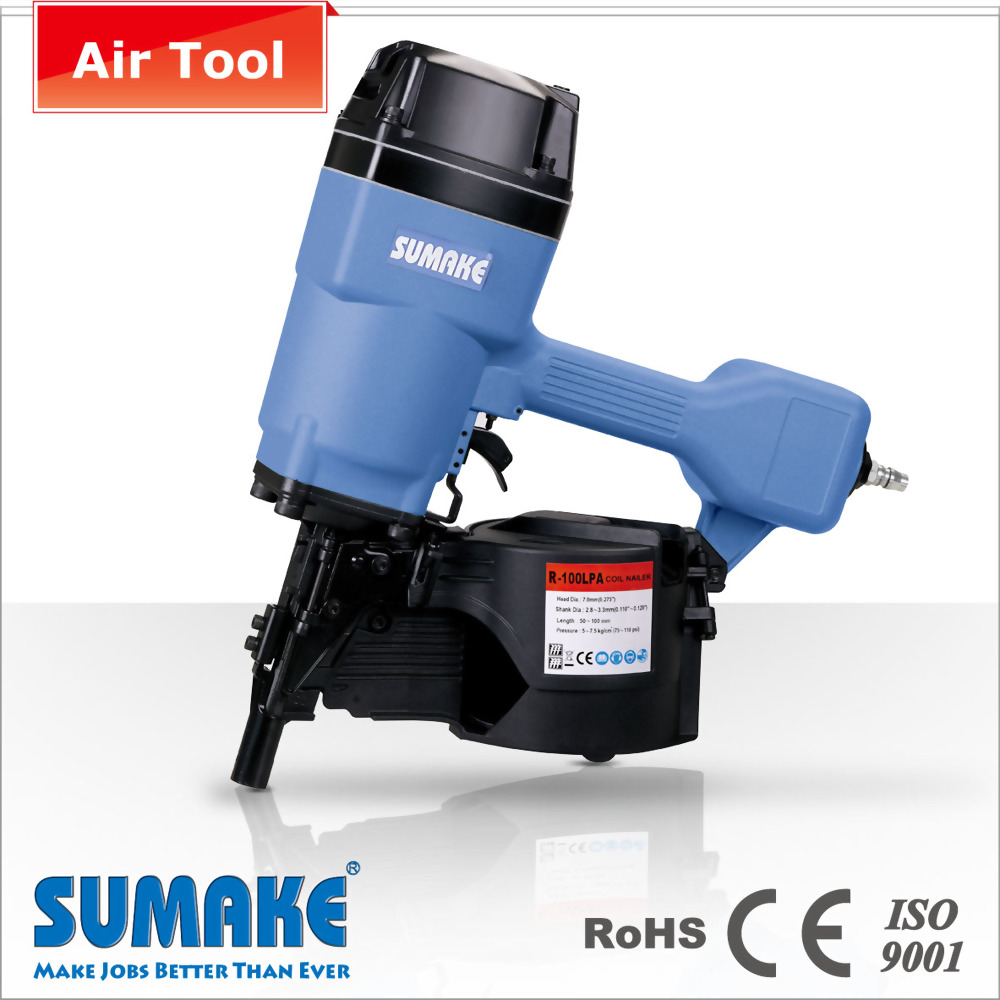 WIRE/PLASTIC- COLLATED 15 degree COIL NAILER