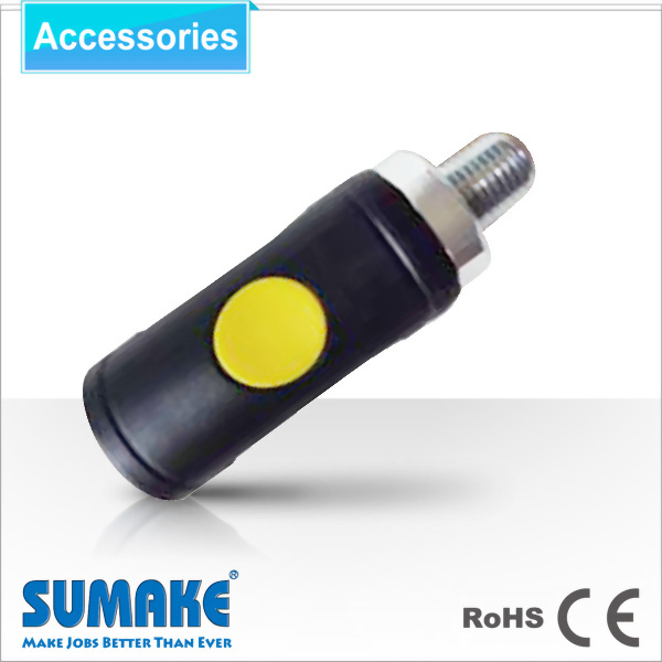 Push Botton Safety Air Coupler- 3/8