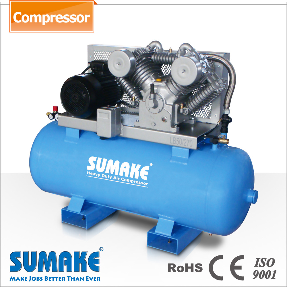 10HP Two Stages Belt Type Air Compressors