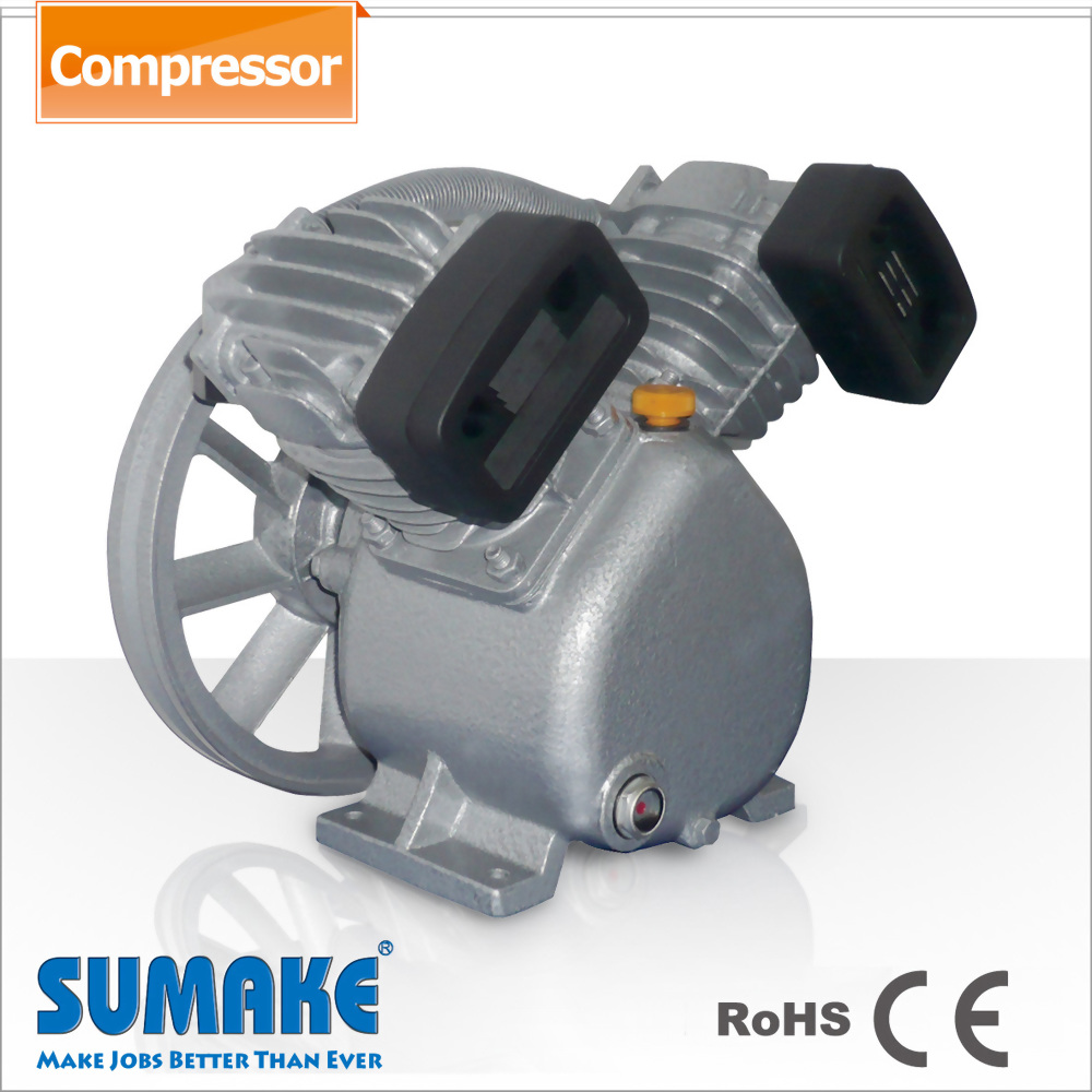 2HP Bomba de compressor de ar de ferro fundido industrial