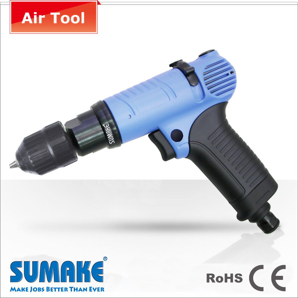 TRIGGER START DIRECT AIR DRILL (KEYLESS CHUCK)(ALU.)