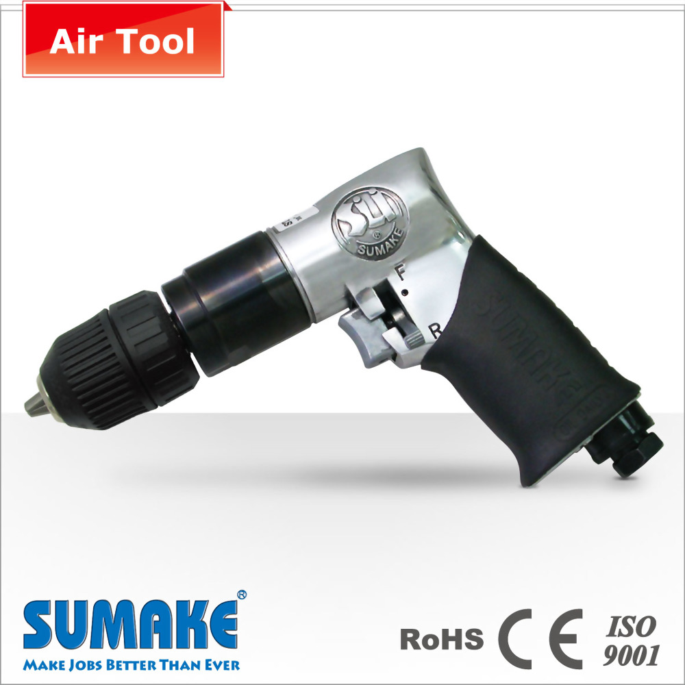 3/8" Professional keyless air reversible drill