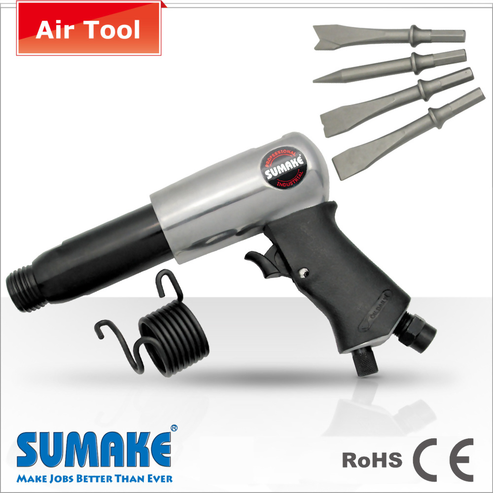 250mm AIR HAMMER W/4PC CHISELS