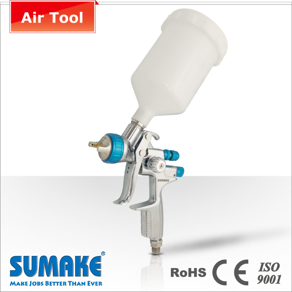 600CC PLASTIC CUP MIDDLE PRESSURE GRAVITY TYPE AIR SPRAY GUN