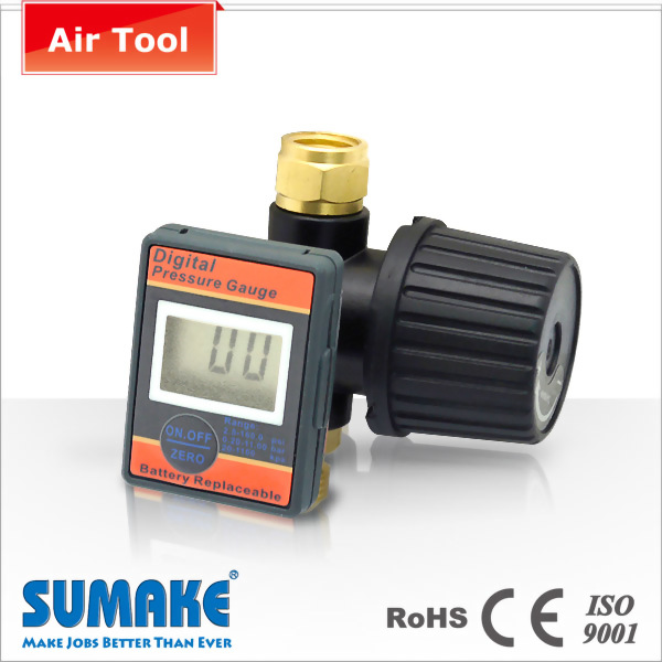 Digital Air Pressure Regulator Gauge- Zinc Body-Zinc Body