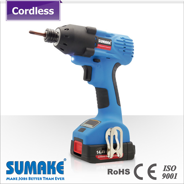 14.4V Industrial Brushless Cordless Mechanical Pulse Screwdriver(Remote Control Type)-20-70Nm