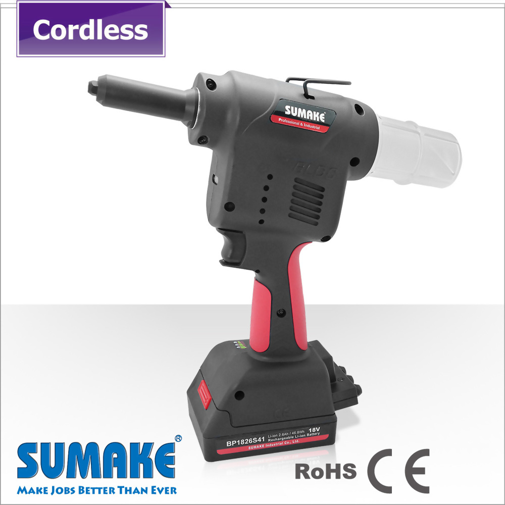 Industrial 18V Li-ion Brushless Cordless Riveter