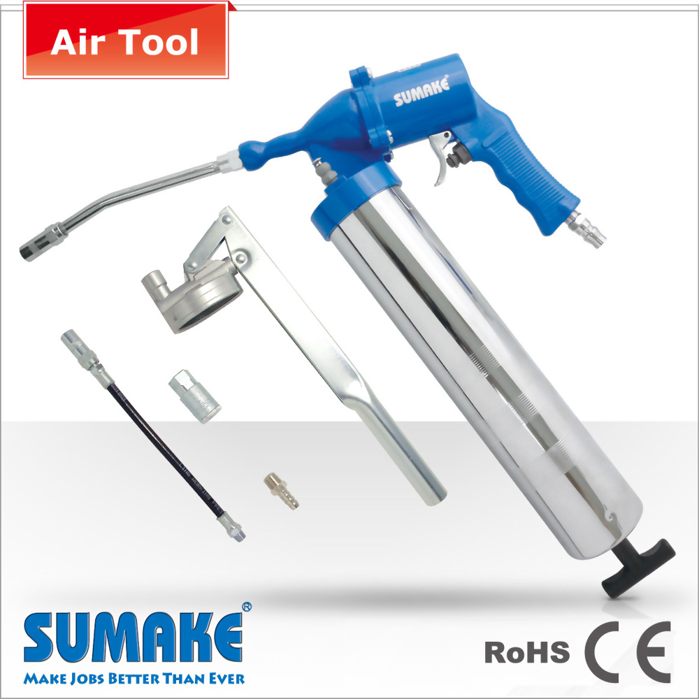 AIR GREASE GUN (500c.c) w/ 6pcs ACCESSORIES