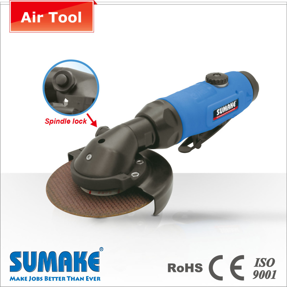 2IN1 4" Reversible Air Angle Cutter/Grinder