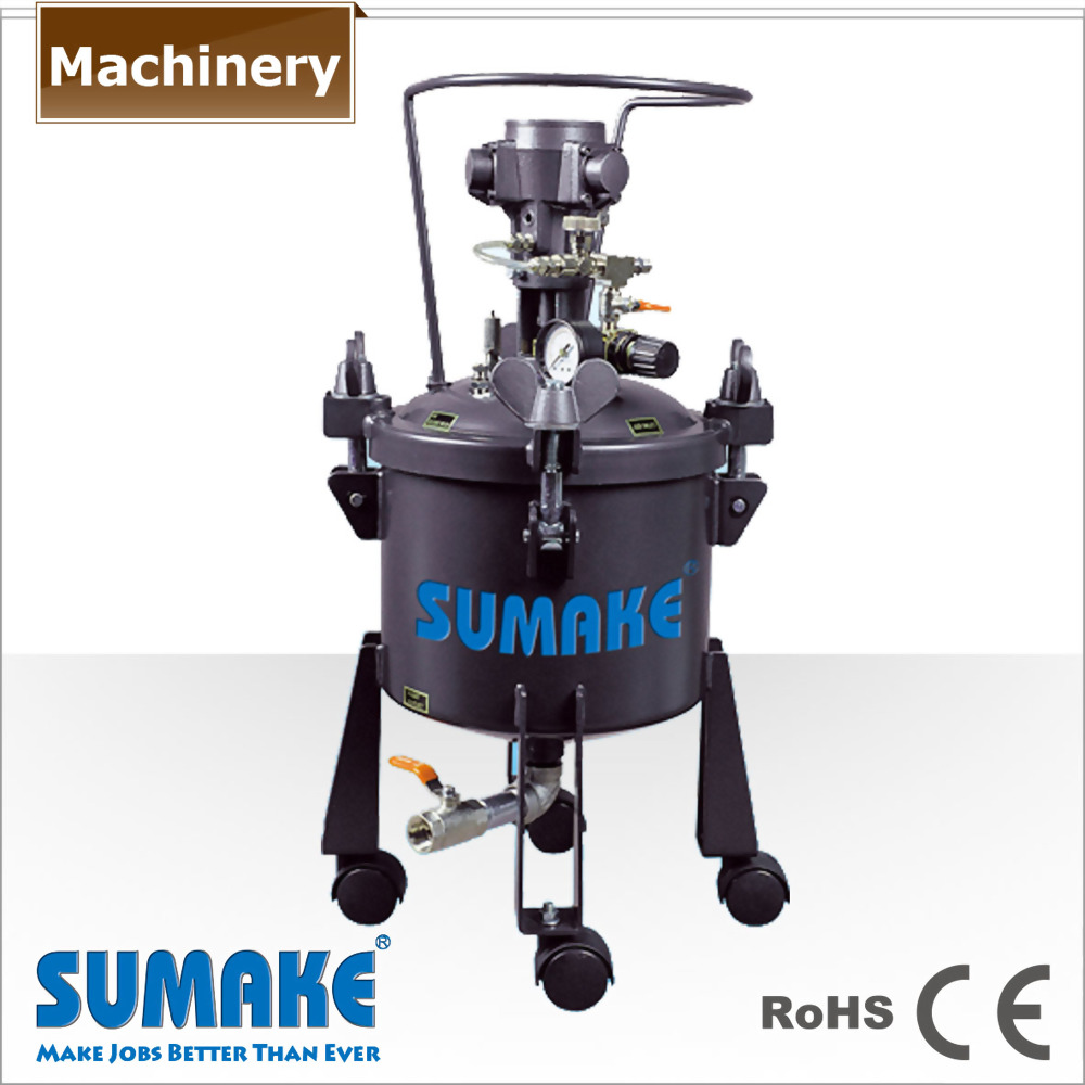 10L. DOME TYPE PRESSURE FEED TANK (AUTO AGITATING)