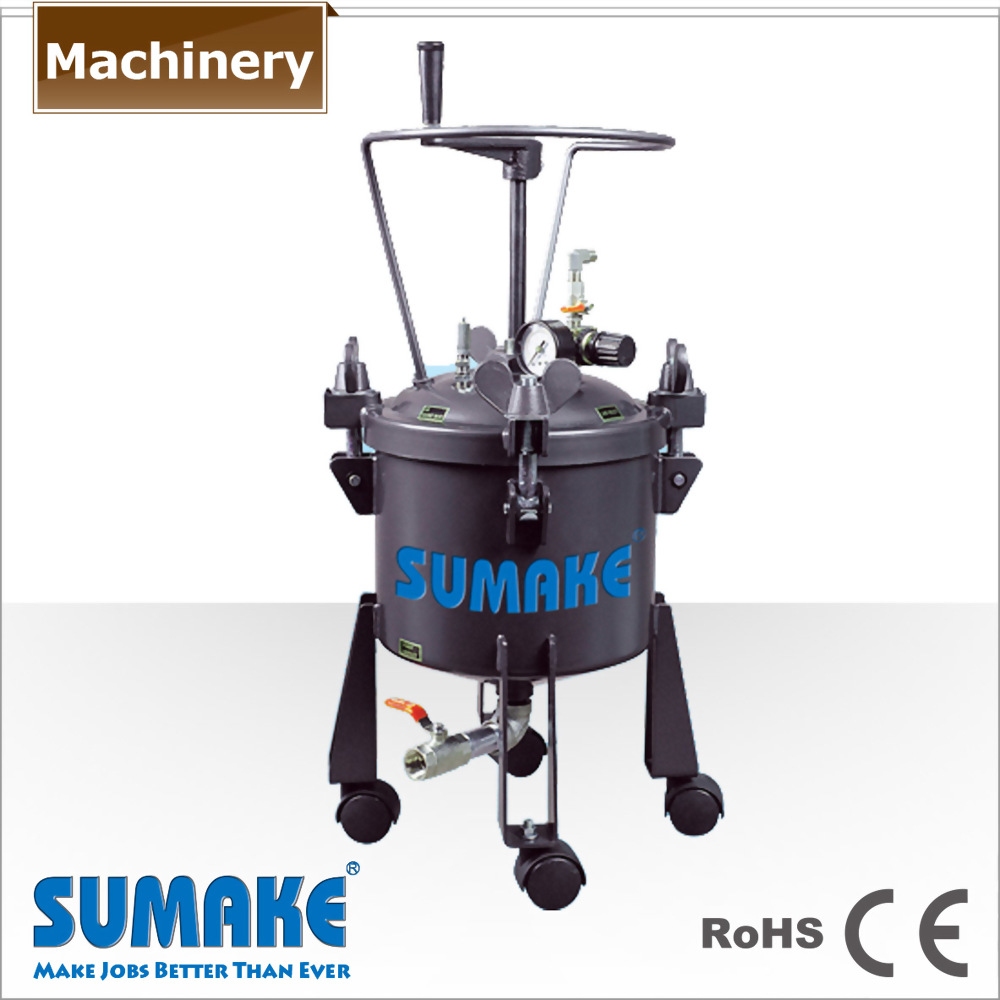 10L. Dome Type Pressure Feedtank (Manual Agitating)