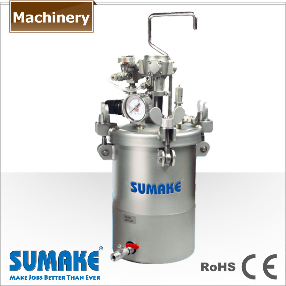 AUTO AIR PRESSURE FEED TANK (DOME TYPE)¡VSTAINLESS STEEL