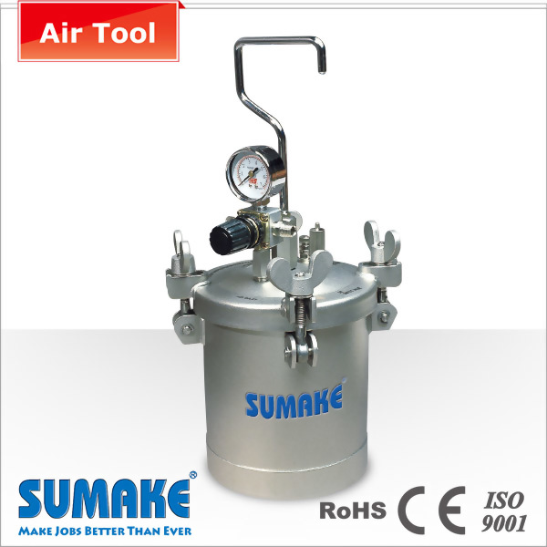 Air Pressure Feed Paint Tank (Stainless Steel)