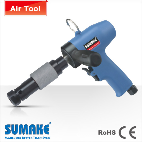Air Tapping Hand Tool, M3-M8, Handle Exhaust,350 r.p.m.