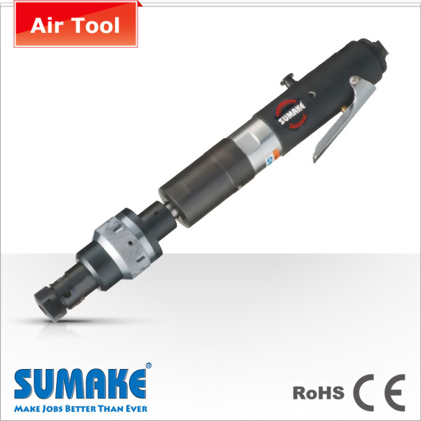 Air Tapping Hand Tool, M3-M12, Rear Exhaust,350 r.p.m.