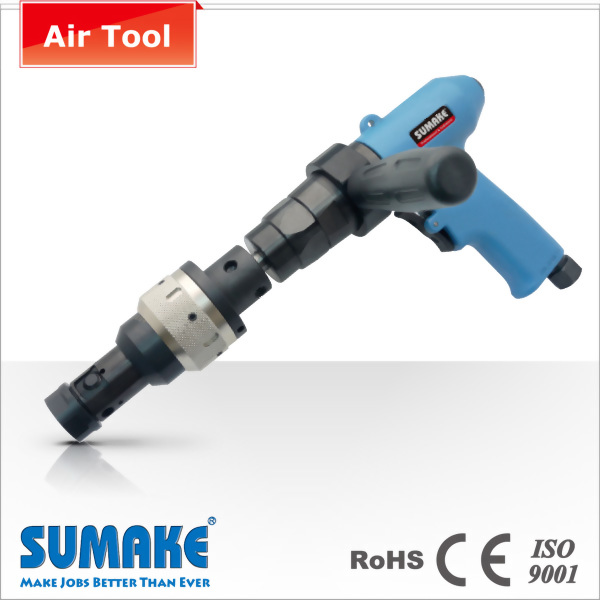 Air Tapping Hand Tool, M3-M12, Handle Exhaust,150 r.p.m.