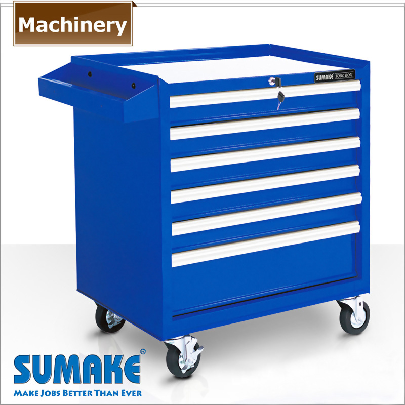 6-DRAWER ROLL-WAGON; BALL BEARING SLIDES
