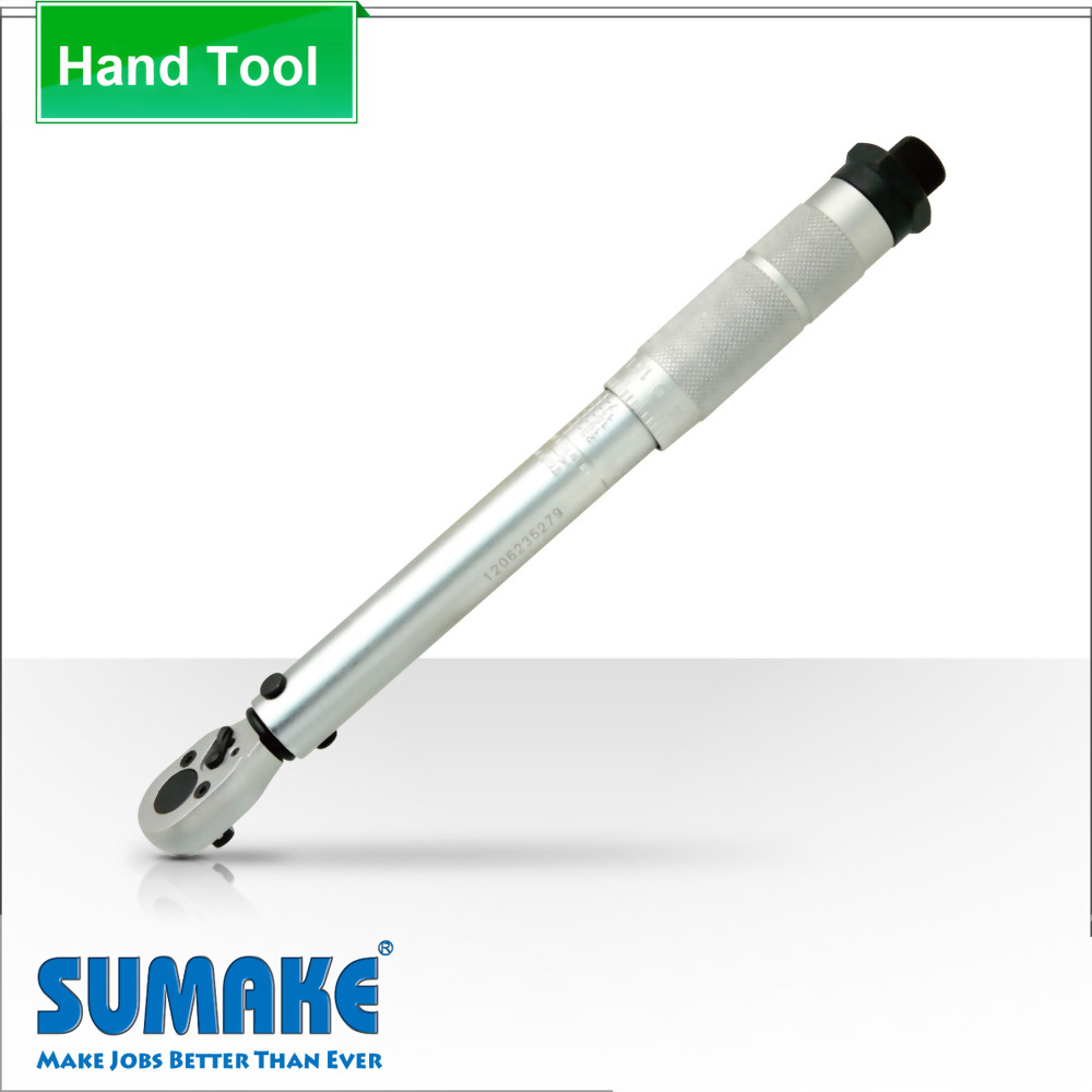 1/2 inch Handife 1/2 Inch Drive Click Torque Wrench 23-149 ft.-lb./ 35-206 Nm Adjustable Torque Wrench Set for Bikes/Motorcycle/Cars Includes 1/2 Extension Bar 5 Sockets 