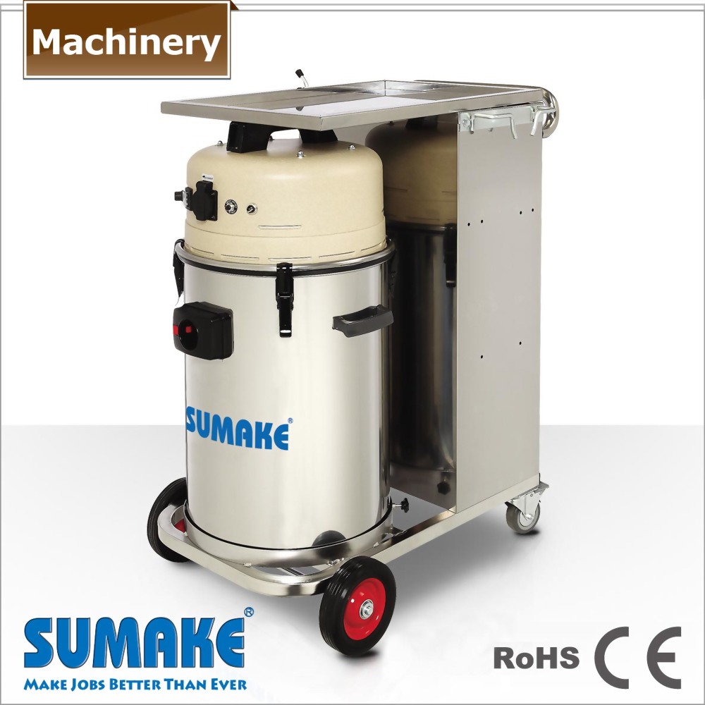 48L Vacuum Cleaner With Stainless Steel Trolley