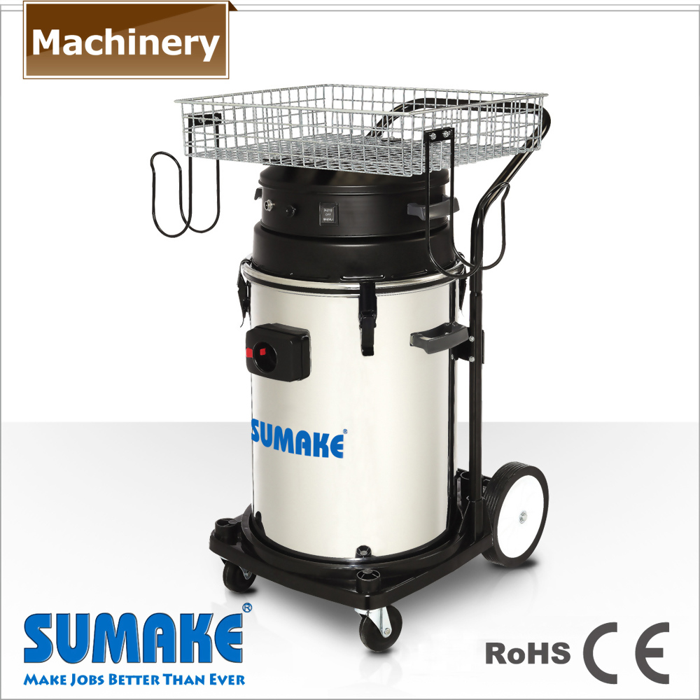 Vacuum Cleaner With Basket for Pneumatic Tools
