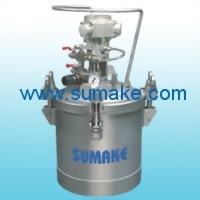AIR PRESSURE FEED TANK(AUTO AGITATING)¡V STAINLESS STEEL