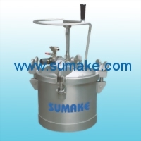 AIR PRESSURE FEED TANK(MANUAL TYPE; WITHOUT WHEEL) - STAINLESS STEEL