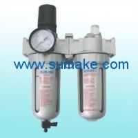 3/8" Pneumatic filter regulator lubricator