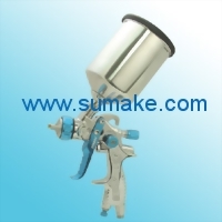LVLP GRAVITY TYPE AIR SPRAY GUN WITH 600CC ALU. CUP