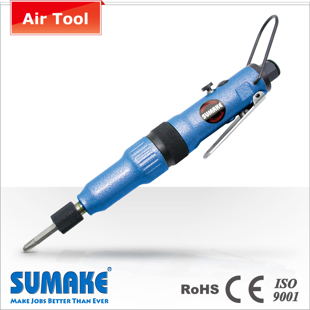 AIR ADJUSTABLE CLUTCH SCREW DRIVER WITH QUICK CHANGE CHUCK
