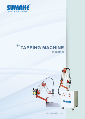 Industrial Tapping Machine