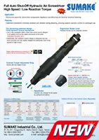 Full Auto Shut-Off Hydraulic Air Screwdriver