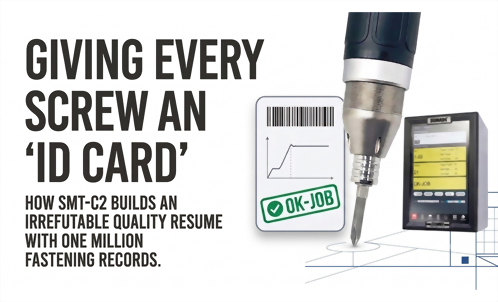 An "ID Card" for Every Screw: How SMT-C2 Empowers Enterprise Quality Traceability Across Millions of Fastening Events