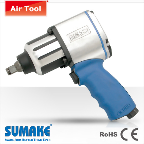 Twin Hammer Composite Air Impact wrench-542 Nm, 6,500 rpm