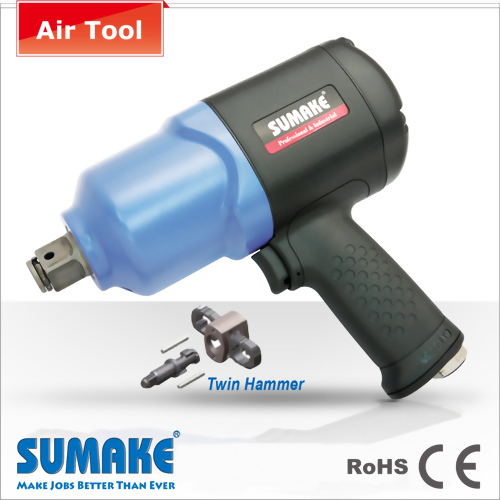 Twin Hammer Air Impact Wrench-2,034 Nm, 5,500 rpm Twin Hammer Air Impact Wrench-2,034 Nm, 5,500 rpm