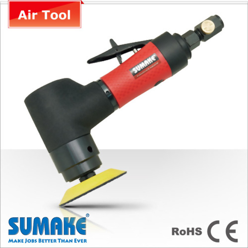 Industrial Air Angle Sander w/3" Hook Pad- 97˚, 3mm Orbital, 0.7 HP Industrial Air Angle Sander w/3" Hook Pad- 97˚, 3mm Orbital, 0.7 HP