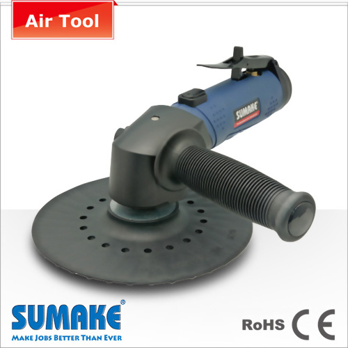 Industrial Air Angle Sander- 7" Pad, M14 X 2.0, w/Lever Lock Industrial Air Angle Sander- 7" Pad, M14 X 2.0, w/Lever Lock