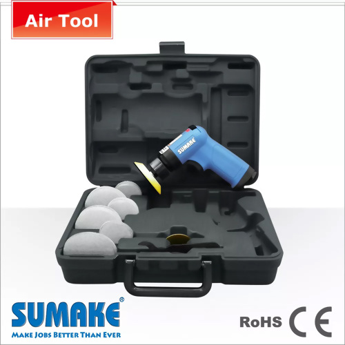 3" Air random orbital sander kit - Composite housing