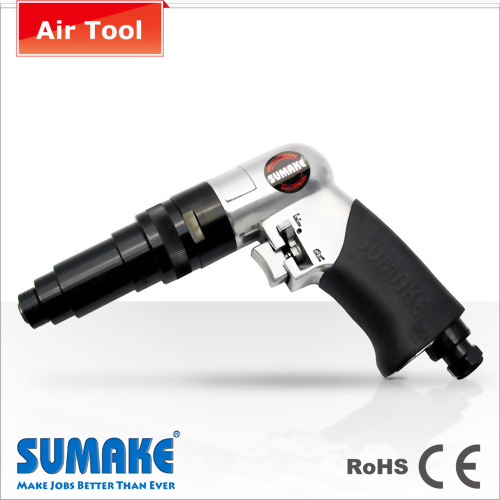 1/4" Adjustable Clutch Air Screwdriver, 5-13 Nm, 1800 rpm. 1/4" Adjustable Clutch Air Screwdriver, 5-13 Nm, 1800 rpm.