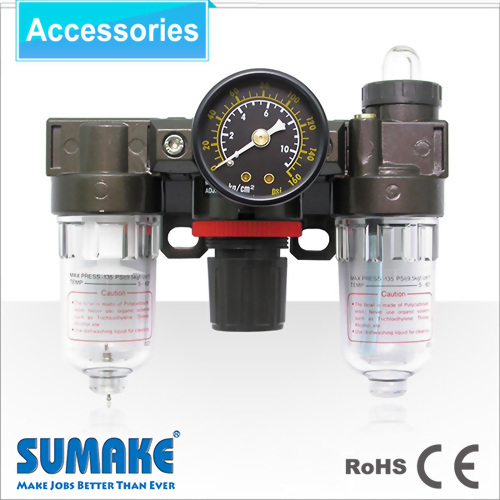 1/8" Air Filter, Regulator & Lubricator 1/8" Air Filter, Regulator & Lubricator