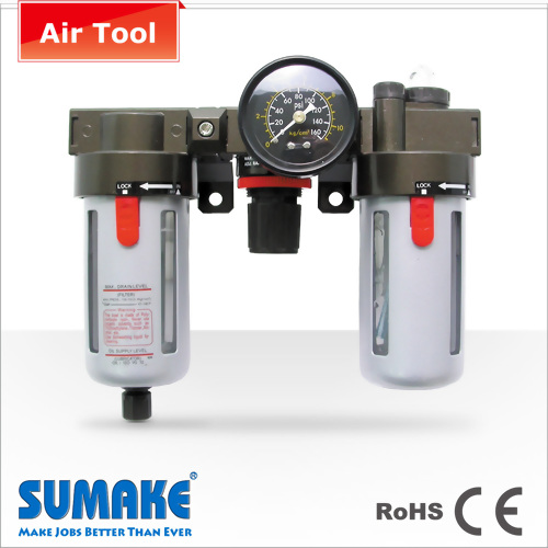 1/4" Air Filter, Regulator & Lubricator 1/4" Air Filter, Regulator & Lubricator