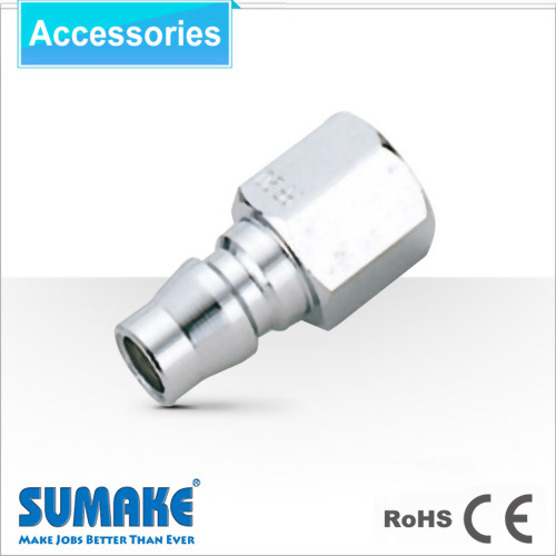 Plug-1/4" Female, Nitto Type, Steel In Electroplating Plug-1/4" Female, Nitto Type, Steel In Electroplating