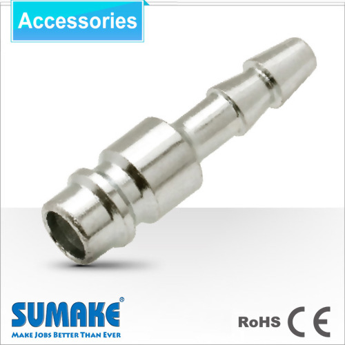 Coupler-1/4" Male, Orion Type, Steel/Brass