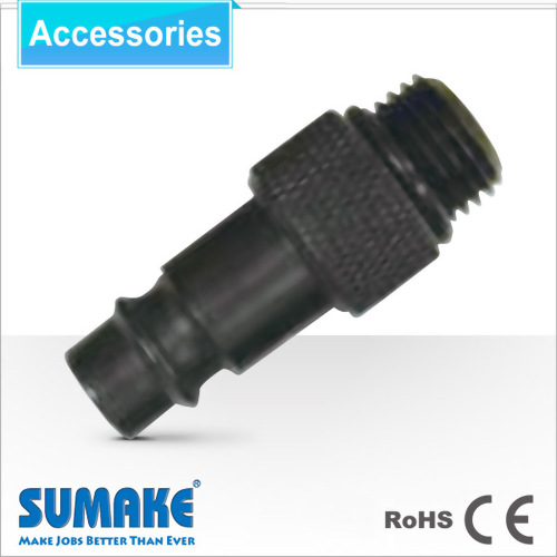 Plug-1/4"Male, ARO Type, Steel with Heat Treatment