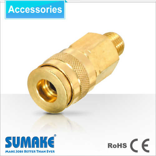 3 in one -1/4"Male, Fit Milton/Aro/Tru-flate plugs