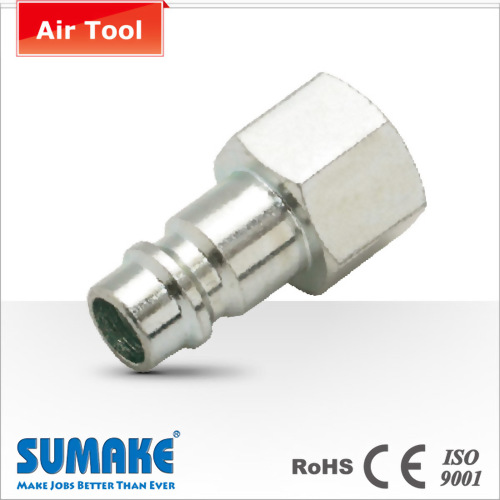 Plug-3/8" Female, Orion Type, Steel/Brass