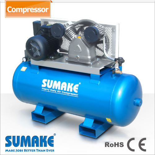 5HP + 5.5HP TRI. PHASE IRON. MOTOR 270L TANK AIR COMPRESSOR