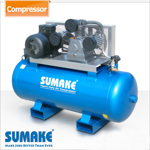 7.5HP Piston(Belt) Type Air Compressor w/270L Tank, Tri. Phase